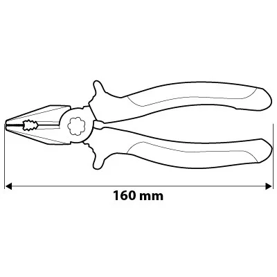 Kombinált fogó 160mm