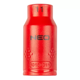 Dugókulcs 6-lapú 1/2" 11mm, 1000V, szigetelt
