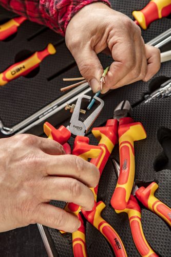 Szerszámkészlet 1000V, szigetelt, 13db