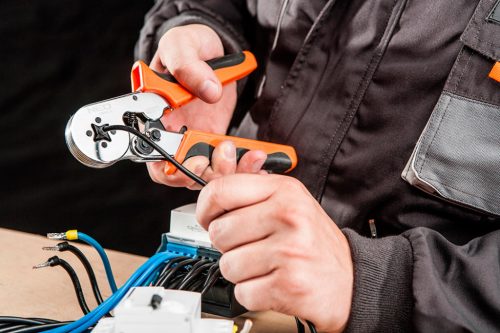 Krimpelő-, érvéghüvelyfogó 0.25-6mm2