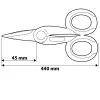 Kábelvágó olló 140mm