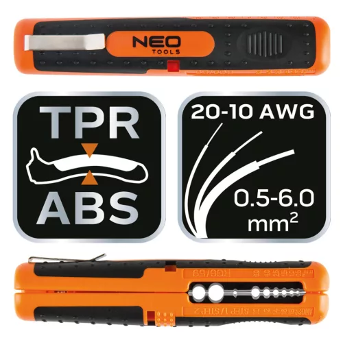 Kábelcsupaszító AS TPR 0.5-6mm