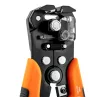 Kábelcsupaszító fogó automata 200mm + csatlakozók 230db
