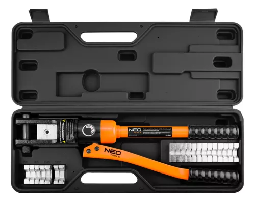 Hidraulikus krimpelő-, érvéghüvelyfogó, 16-300mm, 12T