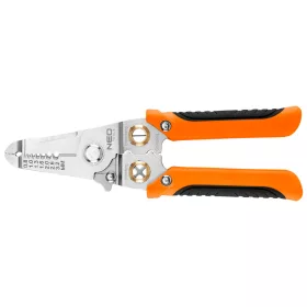 Krimpelő-, kábelsaru fogó, 6az1-ben, 0.8-3.2mm