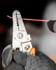 Krimpelő-, kábelsaru fogó, 6az1-ben, 0.8-3.2mm