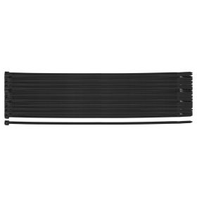   Kábelkötegelő, gyorskötöző, Extreme, UV álló, fekete, 4.8x450mm, 50db