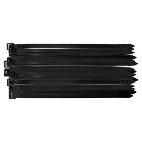   Kábelkötegelő, gyorskötöző, Extreme, UV álló, fekete, 7.6x200mm, 50db, min. rendelés: 5cs