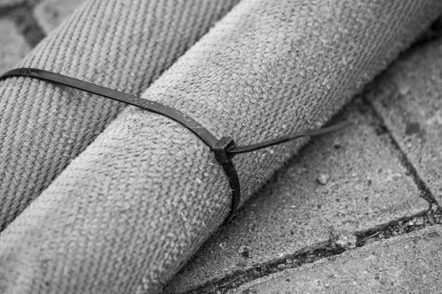 Kábelkötegelő, gyorskötöző, Extreme, UV álló, fekete, 7.6x500mm, 50db