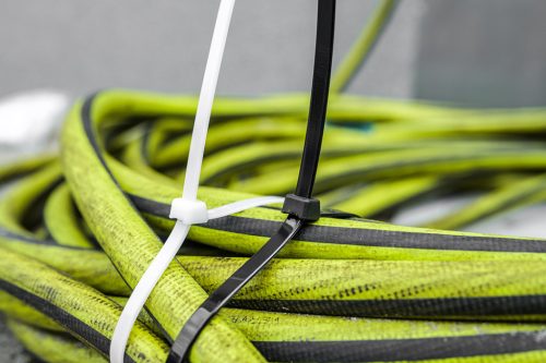 Kábelkötegelő, gyorskötöző, Extreme, UV álló, fekete, 9x400mm, 50db