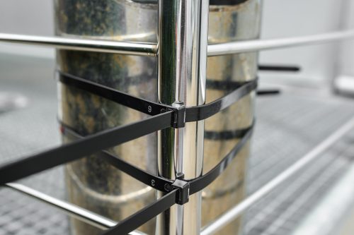 Kábelkötegelő, gyorskötöző, Extreme, UV álló, fekete, 12x700mm, 50db