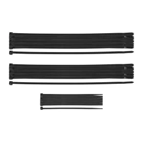   Kábelkötegelő, gyorskötöző, Extreme, UV álló, fekete, készlet, különböző méretek, 75db, min. rendelés: 5cs