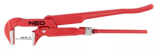 Csőfogó 90fok, 1", CRV, 330mm