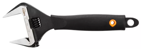 Állítható villáskulcs, csavarkulcs 200mm, 0-39mm