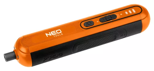 Akkus csavarhúzó készlet, 4V, Li-Ion akku, USB-C töltő, 20bit, tok