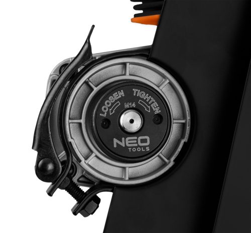 Sarokcsiszoló 1000W, 125mm, fordulatszám szabályzó,3m-es gumikábel, 2 állású markolat, gyorszáras rögzítőanya