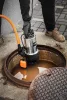 Szennyvízszivattyú, INOX ház, 1100W, 18000L/óra