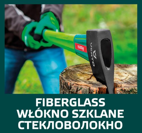 Balta 860g, fej 600g, üvegszálas nyél