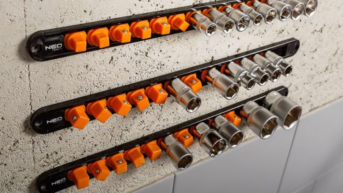 Dugókulcs tartósín készlet, 1/4", 3/8", 1/2", 6db