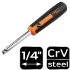Befogószár 1/4"-os bitekhez, 4szög