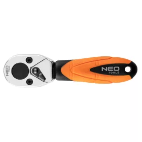 Racsnis kulcs 1/4", bitekhez, 105mm, 48fog, DIN3122