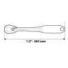 Racsnis kulcs 1/2", 265mm, 48fog, DIN3122