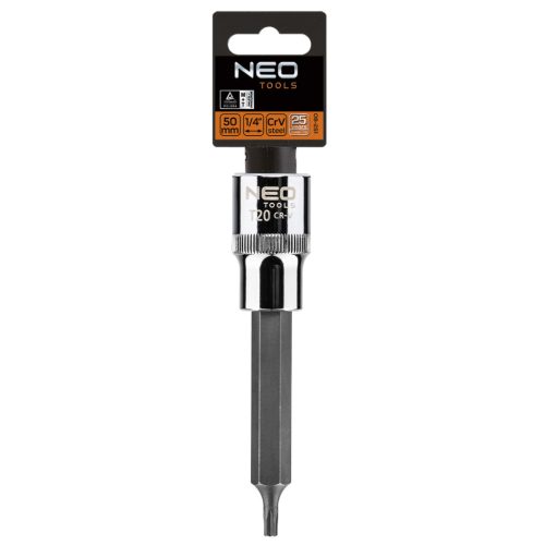 Torxdugókulcs 1/2", T20, 100mm