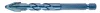 Univerzális keményfémlapkás fúrókészlet, 1/4" hatszög szárral, 6,8,10,12mm, 4db