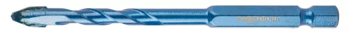 Univerzális keményfémlapkás fúrókészlet, 1/4" hatszög szárral, 6,8,10,12mm, 4db