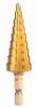 Lépcsős fúrókészlet, HSS-Titán, 3-20mm, hatszög szárral, 3db