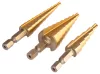 Lépcsős fúrókészlet, HSS-Titán, 3-20mm, hatszög szárral, 3db
