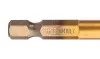 Gépi menetfúró, 2az1-ben előfúró éllel, HSS-Titán, M4x0.7mm, hatszög szárral