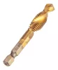Gépi menetfúró, 2az1-ben előfúró éllel, HSS-Titán, M10x1.5mm, hatszög szárral