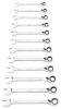 Racsnis csillag-villáskulcs készlet 8-19mm, 12db