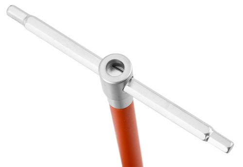 Imbuszkulcs készlet, T fogantyús, 2-10mm, 10db-os