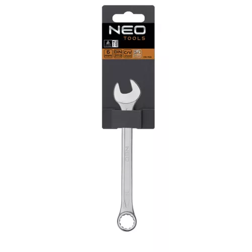 Csillag-villáskulcs 6x100mm, CRV, DIN3113