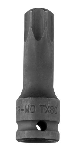 Torziós bit ütvecsavarozókhoz 1/2", T80