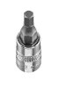 Imbusz dugókulcs 1/4" H4, 37mm, min. rendelés: 5db