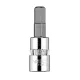 Imbusz dugókulcs 1/4" H6, 37mm, min. rendelés: 5db