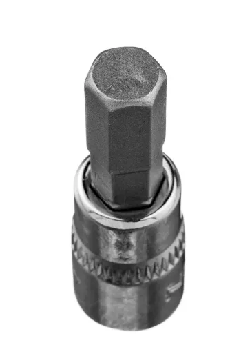 Imbusz dugókulcs 1/4" H7, 37mm, min. rendelés: 5db