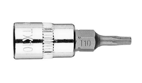 Torx dugókulcs 1/4" 37mm, T10, min. rendelés: 5db