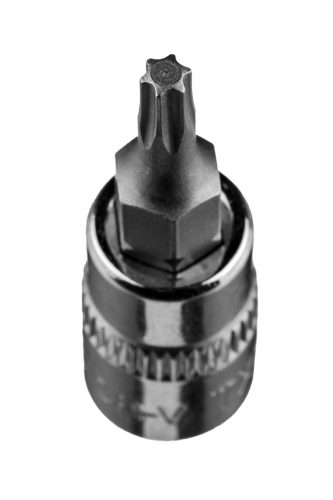 Torx dugókulcs 1/4" 37mm, T15, min. rendelés: 5db
