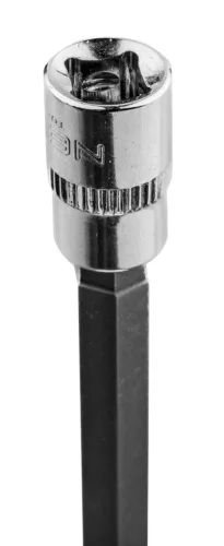 Imbusz dugókulcs 1/4" H7, 87mm, min. rendelés: 3db