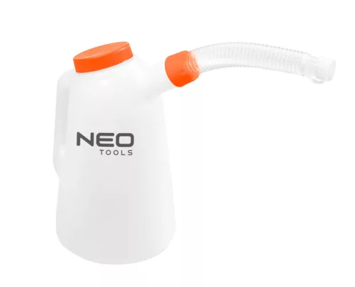 Olaj és hűtőfolyadék beöntő kanna, flexi csővel, 1L