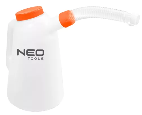 Olaj és hűtőfolyadék beöntő kanna, flexi csővel, 3L