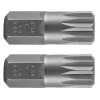 Spline bit, 3/8", M12x30mm, S2, 2db
