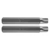 Spline bit, 3/8", M10x75mm, S2, 2db