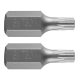 Torx bit, 3/8", T30x30mm, S2, 2db, min. rendelés: 5cs