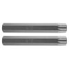 Torx bit, 3/8", T55x75mm, S2, 2db, min. rendelés: 3cs