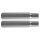Imbusz bit, 3/8", 12x75mm, S2, 2db